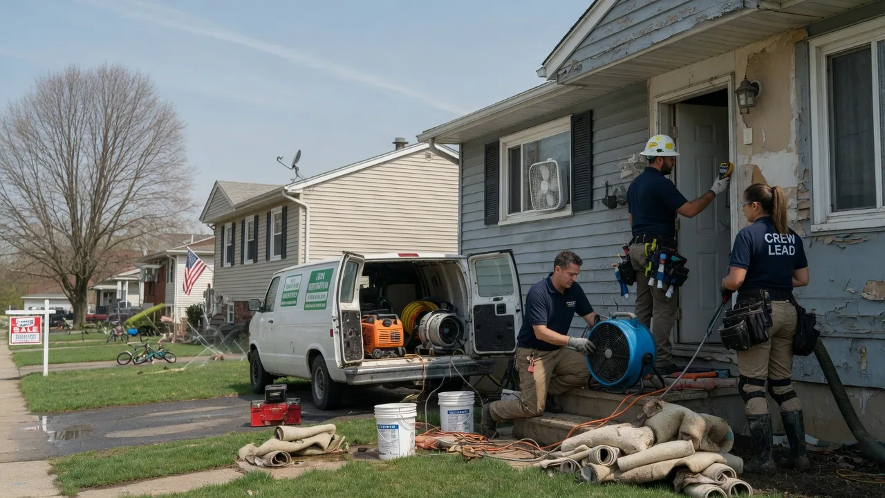 Flood Cleanup in Cincinnati, IA near me